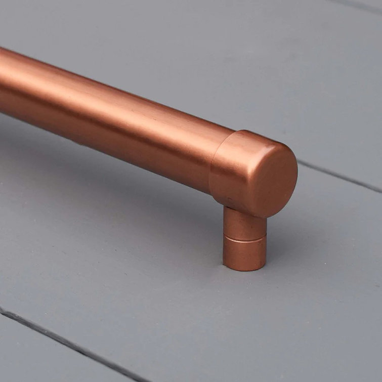 Proper Copper Design Copper Bar Handle Raised Wayfair.co.uk